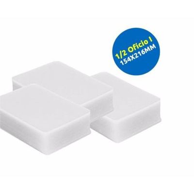 Plástico Polaseal Plastificação 1/2 Ofício I 154x216mm 0,05