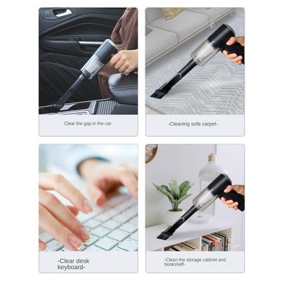 Aspirador Portátil Sem Fio Automotivo Recarregável Premium Limpeza Eficiente E Prática Para Carros