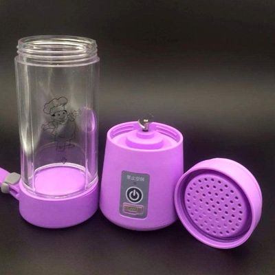 Mini Liquidificador Portátil Recarregável - Azul