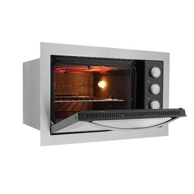 Forno Elétrico Fischer Fit Line Embutir 48 Litros Inox 110V