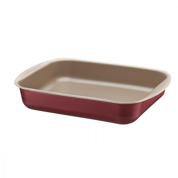 Assadeira Funda Tramontina Brasil em Aluminio com Revestimento Interno e Externo Antiaderente Starflon T1 Vermelha 22 cm