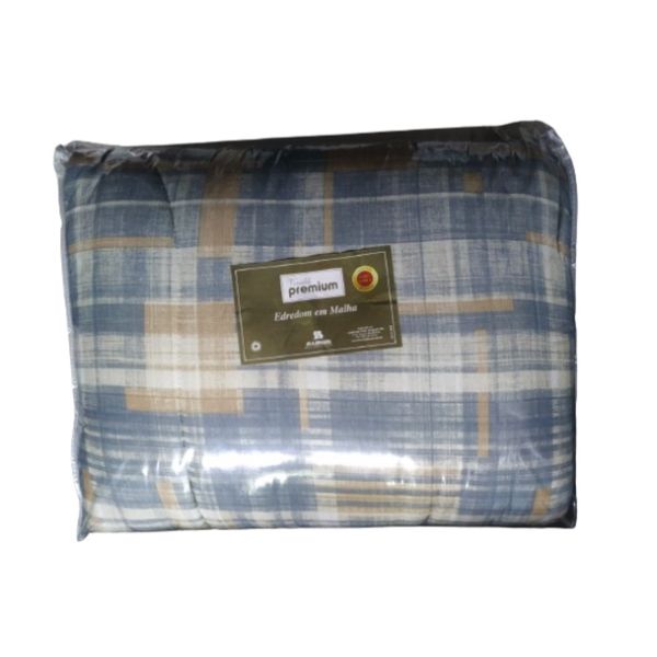 Edredom Queen Malha Premium 240x260cm Canzone Sul Brasil