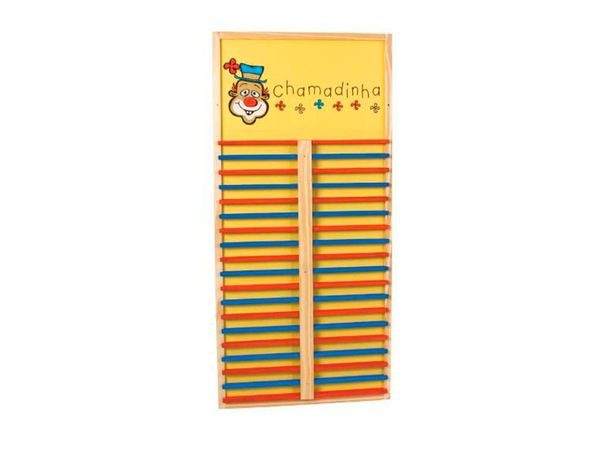 Brinquedos Educativos - Chamadinha 36 Nomes 95x45cm