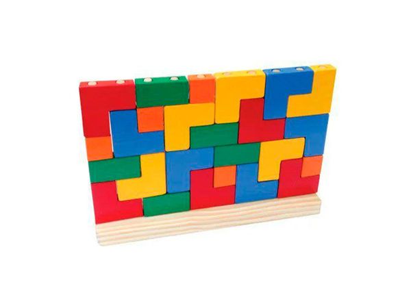 Brinquedos Educativos - Blocos De Encaixe 25 Peças