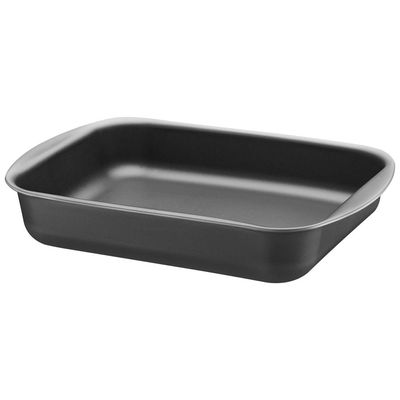 Assadeira Funda Tramontina Brasil em Aluminio com Revestimento Interno e Externo Antiaderente Starflon T1 Grafite 28 cm