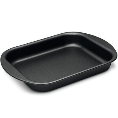 Assadeira Funda Tramontina Brasil em Aluminio com Revestimento Interno e Externo Antiaderente Starflon T1 Grafite 28 cm