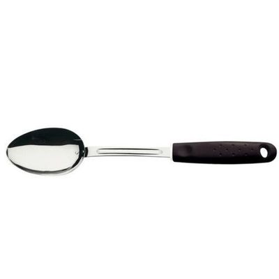 Colher para Servir Tramontina Utilita em Aço Inox com Cabo de Polipropileno Preto