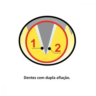 Serrote de Poda Tramontina Supercut 14" 6 Dente por Polegada