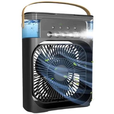 Ventilador Portátil De Mesa Mini Ar Condicionado Umidificado