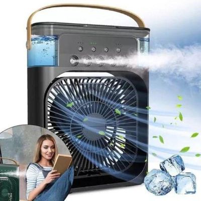 Ventilador Portátil De Mesa Mini Ar Condicionado Umidificado