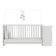 Berço Cômoda Para Colchão 60 X 130 Cm Multimóveis Meu Bebê Fg2870 Branco