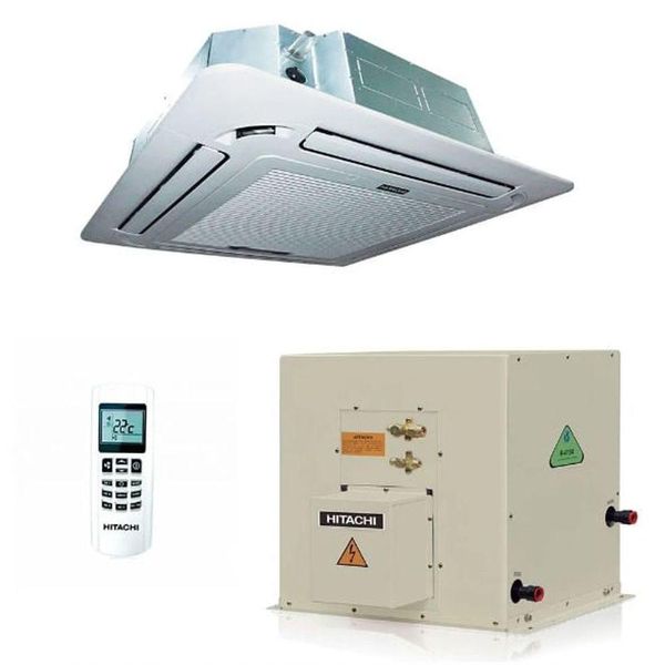 Ar Condicionado Split Cassete Hitachi Acqua 24.000 Btus Frio 220V