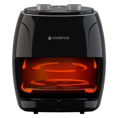 Fritadeira Air Fryer Cadence Super Cook 3,8l 1300w - Frt410-127 Preto 110 Volts