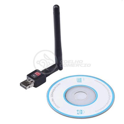 Antena Usb 2.0 Receptor De Wifi Wireless Internet Sem Fio 1200Mbps 802.Inn Pc Notebook 17