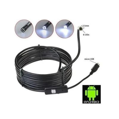 Camera Inspeção Sonda Endoscópica Android Pc Usb 2M Notebook