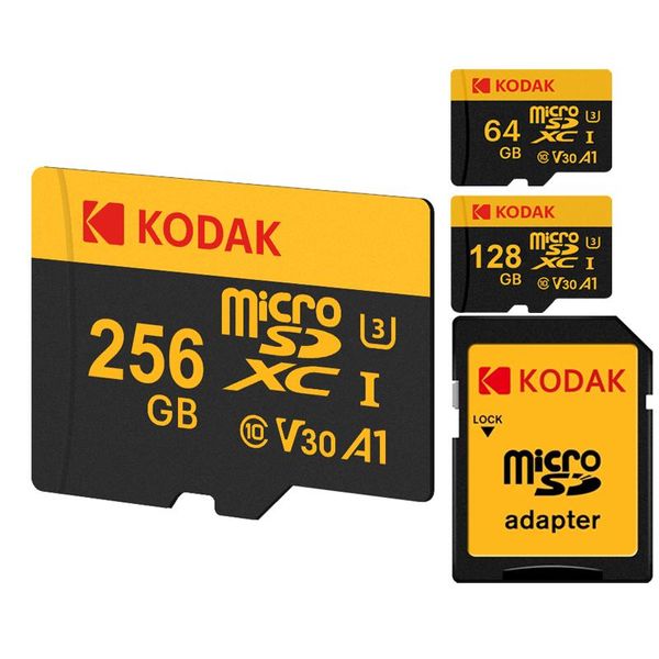 Cartão de Memória KODAK ULTRA PERFORMANCE U3 V30 microSDXC UHS-I com Adaptador U3 32GB