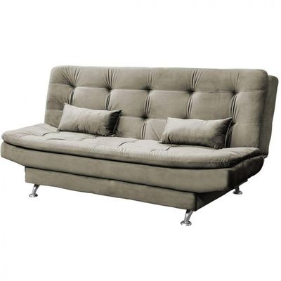 Sofá Cama 3 Lugares Salome Matrix Cappucino