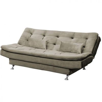 Sofá Cama 3 Lugares Salome Matrix Cappucino