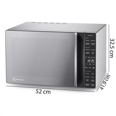 Micro-Ondas Eletrolux De Bancada Efficient 36L Inox 220V 220V