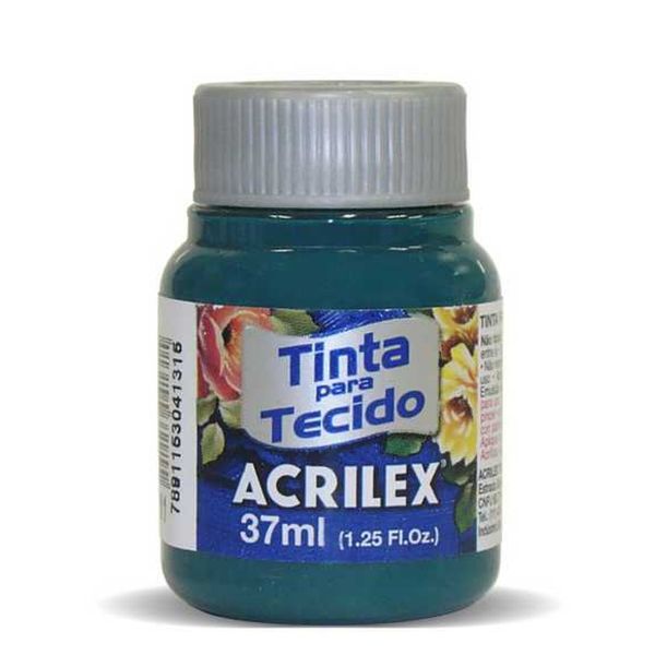 TINTA TECIDO FOSCA VERDE BANDEIRA 37ML ACRILEX