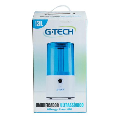 Umidificador de Ar Ultrassônico 3L G-Tech Allergy Free HM Bivolt