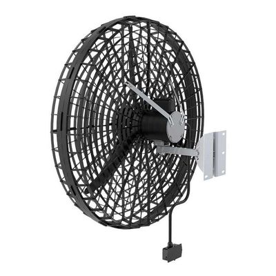 Ventilador De Parede 1,00 Metro Grade De Plástico 1/2 CV Preto VP1M2 220V Ventisol