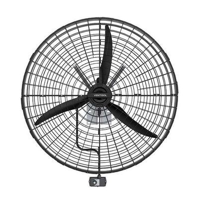 Ventilador De Parede 1,00 Metro Grade De Plástico 1/2 CV Preto VP1M2 220V Ventisol