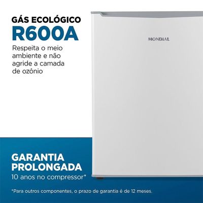 Frigobar Mondial 73L Porta Reversível Branco FGB-01-W80 110V