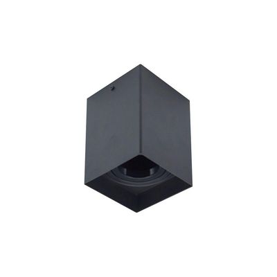 Spot De Sobrepor Astraled Carina Par 20 E27 Quadrado Bivolt Preto Ss-7709