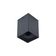 Spot De Sobrepor Astraled Carina Par 20 E27 Quadrado Bivolt Preto Ss-7709