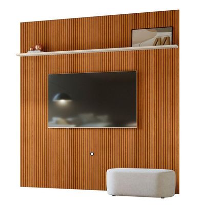Painel Para Tv 75 Polegadas Tanqueray Cinamomo Off White