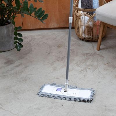 Mop Simplo Flat Slim Com Esfregão De Chenille
