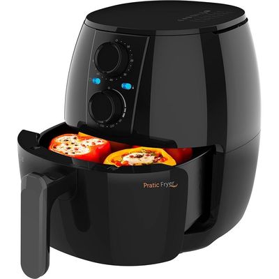 Fritadeira Sem óleo Cadence Pratic Fryer 3l 127v Preto Preto