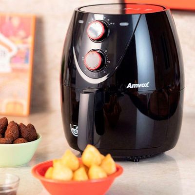 Fritadeira Air Fryer 4,5L Afr1205 220V Amvox Preto 220V 220V