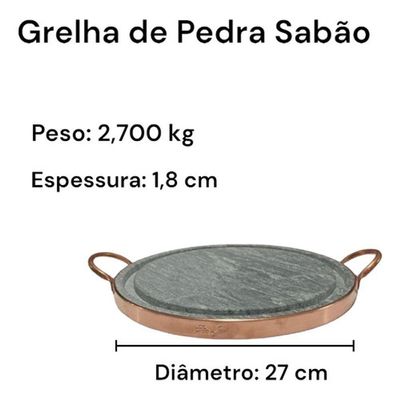 Jogo De Panelas Pedra Sabão Premium 6 Peças