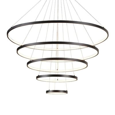 Lustre Pendente Sindora Qd05314 Preto Led Bivolt