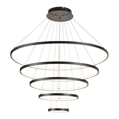 Lustre Pendente Sindora Qd05314 Preto Led Bivolt