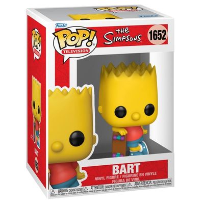 Boneco Funko Pop! Os Simpsons - Bart com Skate