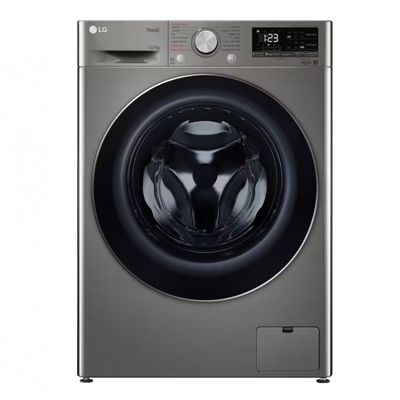 Lava e Seca LG Smart VC4 CV5012PC4A Look com Inteligência Artificial AI DD - 12kg/7kg Inox / 220V