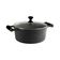 Caçarola Ferro Alça Silicone Preto Tampa Vidro 9,8 lts 32cm