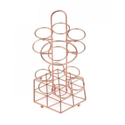 Suporte para temperos De Ferro Cromado Rose 16x16x31cm Lyor