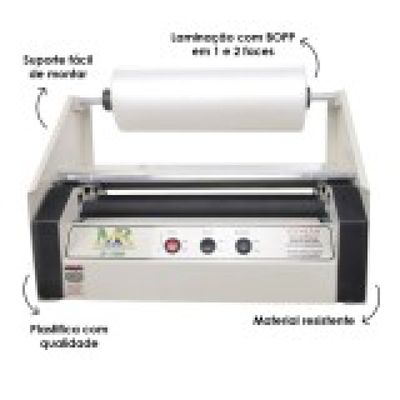 Plastificadora Poliseladora P380 Suporte Bopp Laminação 220V