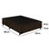 Cama Box Casal Suede Sereneprime Marrom 138x188x40