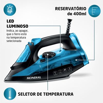 Ferro De Passar A Vapor F-53 Ferro A Vapor F-53 220v