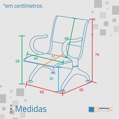 Cadeira Longarina Com Est Cromada 1 Lugar Colors Bege