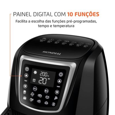 Fritadeira Sem óleo Air Fryer 4 Litros Afn-40-di Mondial Air Fryer Afn-40-di 220v/60hz