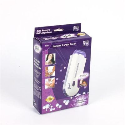 Depilador A Laser Led Touch Sem Dor Recarregável E Portátil Para Rosto Pernas E Virilha