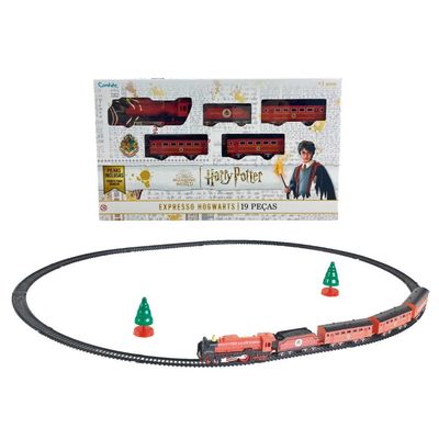 Trem Harry Potter Expresso Hogwarts - 19 peças