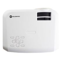 Projetor Goldentec Gt2000 Hd 2000 Lumens Com Hdmi, Av, Vga, Usb E Sd Card