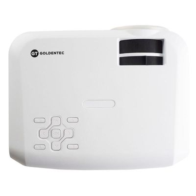 Projetor Goldentec Gt2000 Hd 2000 Lumens Com Hdmi, Av, Vga, Usb E Sd Card
